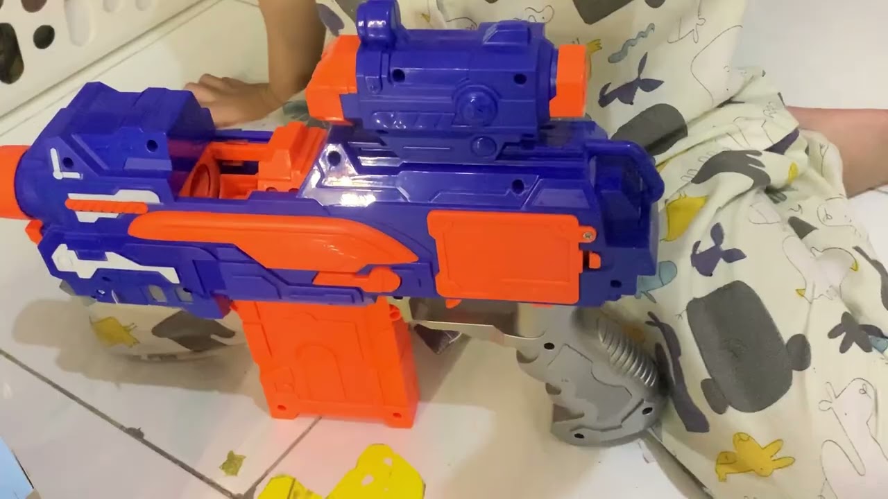 Unboxing Kado Ulang Tahun Part 3. Hadiahnya Bagus bangett!!! NERF FIRE STORM