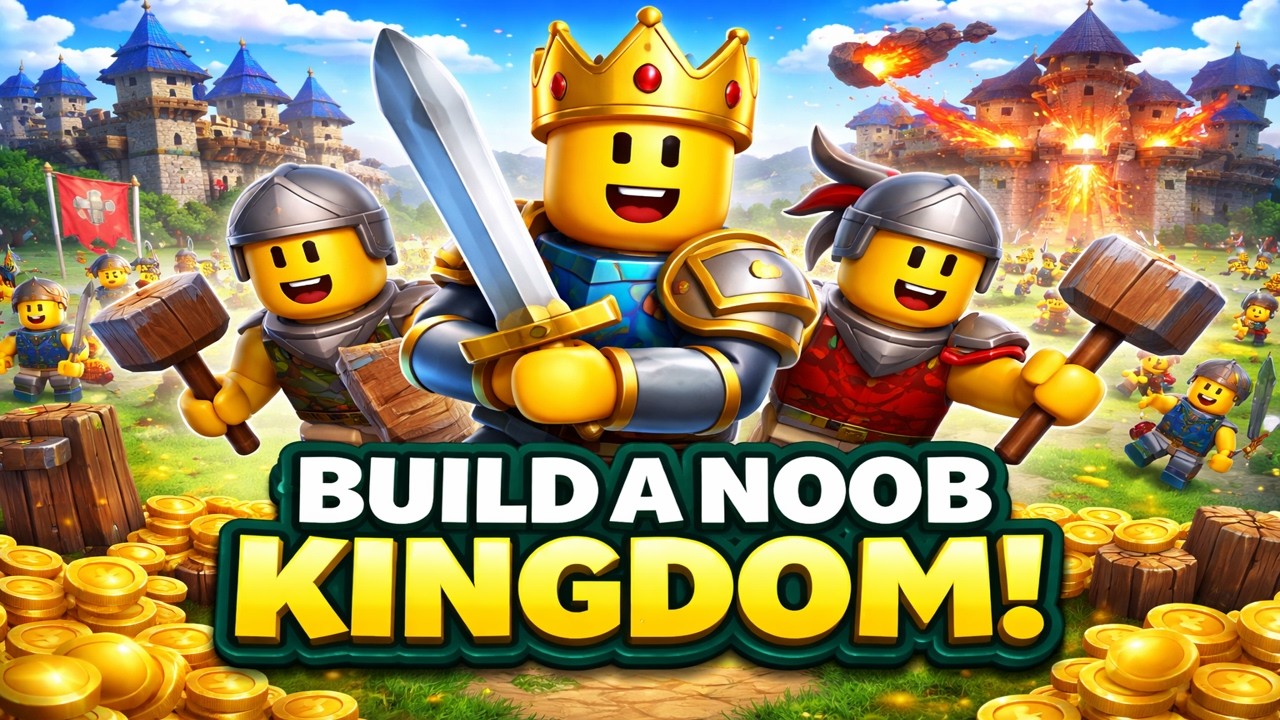 From NOOB to KING 👑 Building the STRONGEST Kingdom!