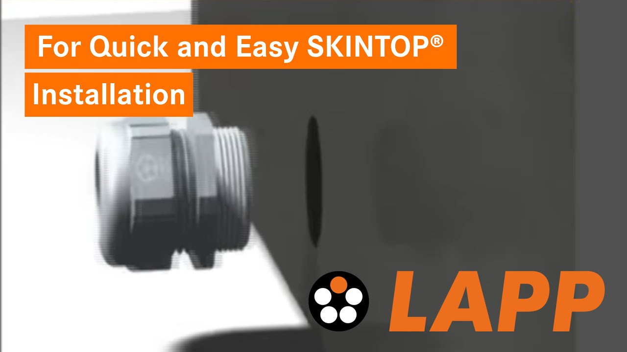 SKINTOP® Kabelverschraubungen von Lapp Kabel