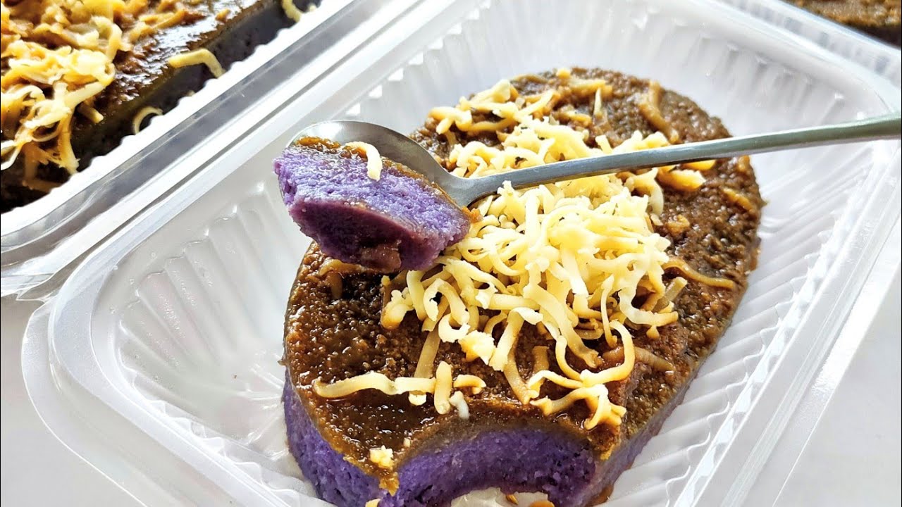 Wag lang simpleng CASSAVA FLAN, gawing mas malasa UBE CASSAVA LECHE FLAN! Malaki ang Kita!
