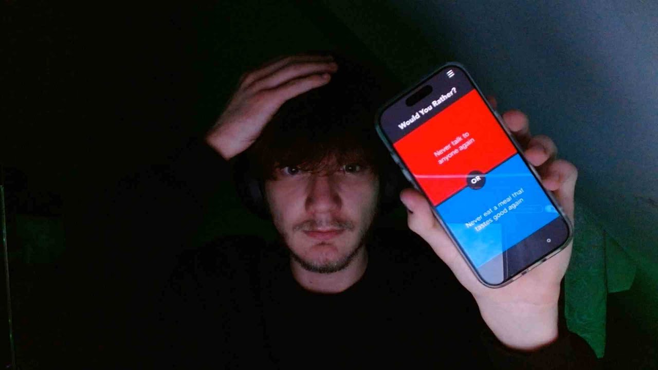 asmr whispering would you rather questions