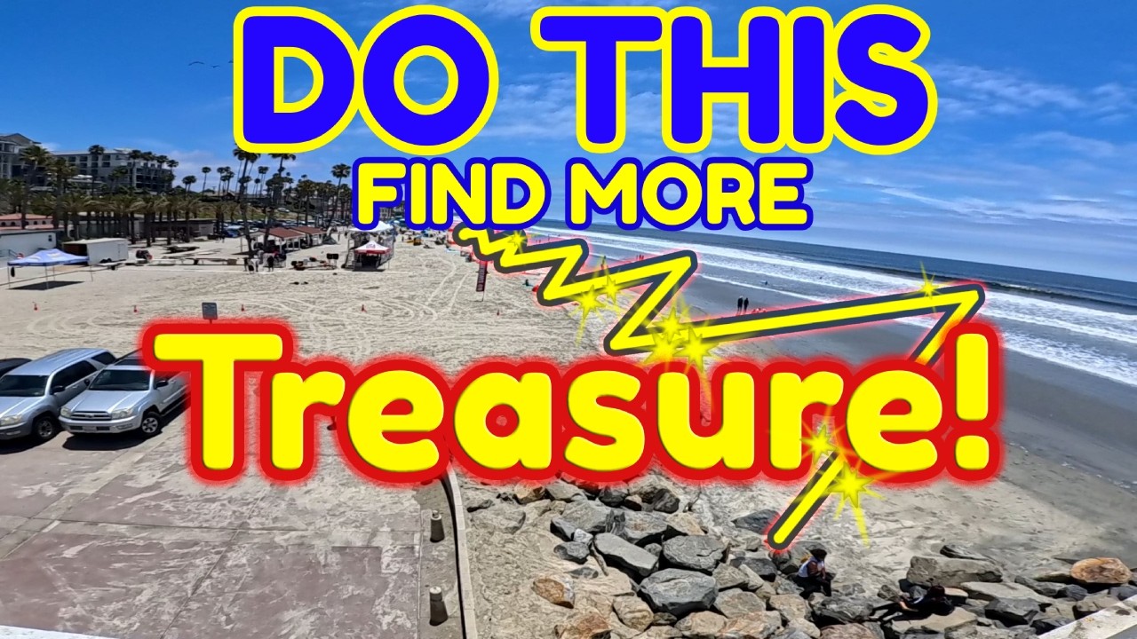 Beach Metal Detecting SECRETS to Finding Treasure FAST!