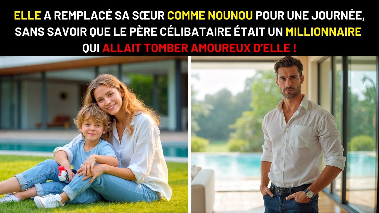 ELLE REMPLACE SA SŒUR COMME NOUNOU, SANS SAVOIR QUE LE PÈRE MILLIONNAIRE TOMBERAIT AMOUREUX D’ELLE