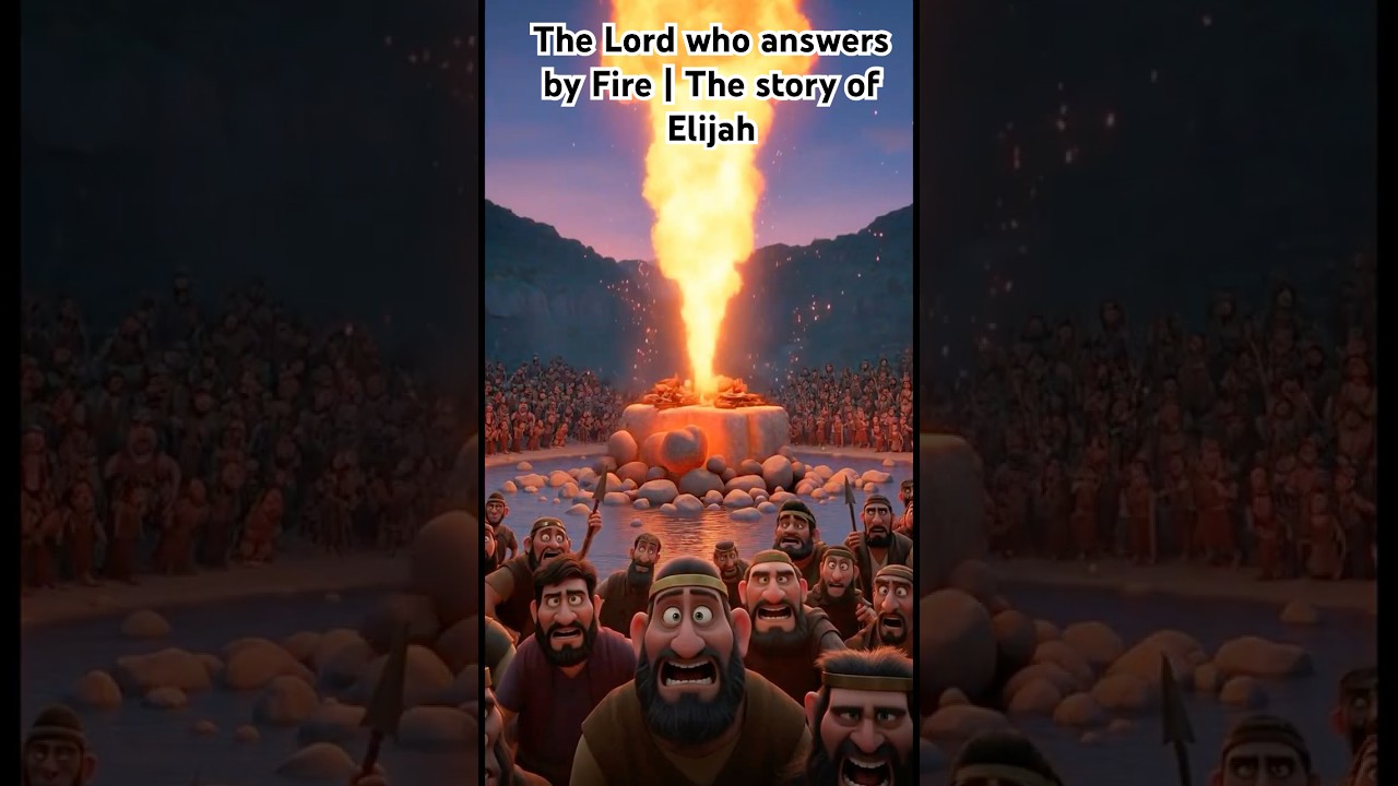 &ldquo;The God Who Answers by Fire &ndash; The Story of Elijah&rdquo;#animatedbible #ahabandjezebel #elijahtheprophet