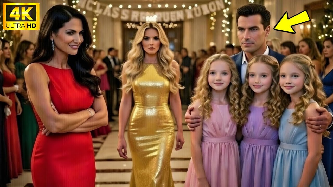 As single dad I was humiliated by my ex at reunion—Then a billionaire saw me with my triplets
