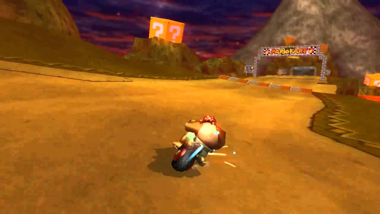 [MKWii] Grumble Volcano Test-TAS