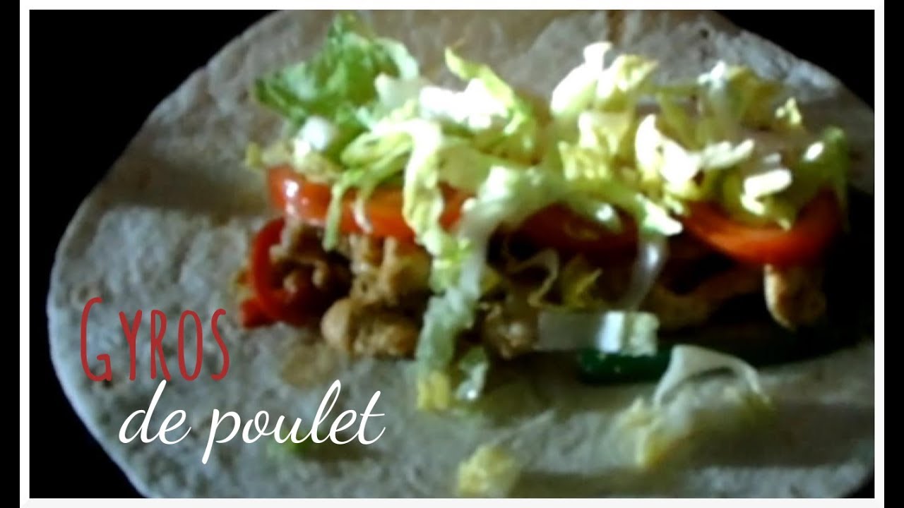 Gyros de poulet