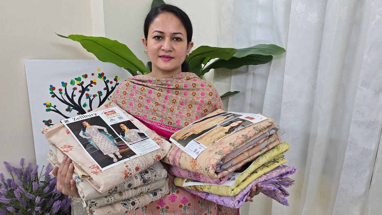 কটন লাভারা ঈদে বাজেট প্রাইসে প্রিমিয়াম কটন এক্সক্লুসিভ  পার্টি ওয়ার কটন ড্রেস কিনুন।Mrs Homemaker 
