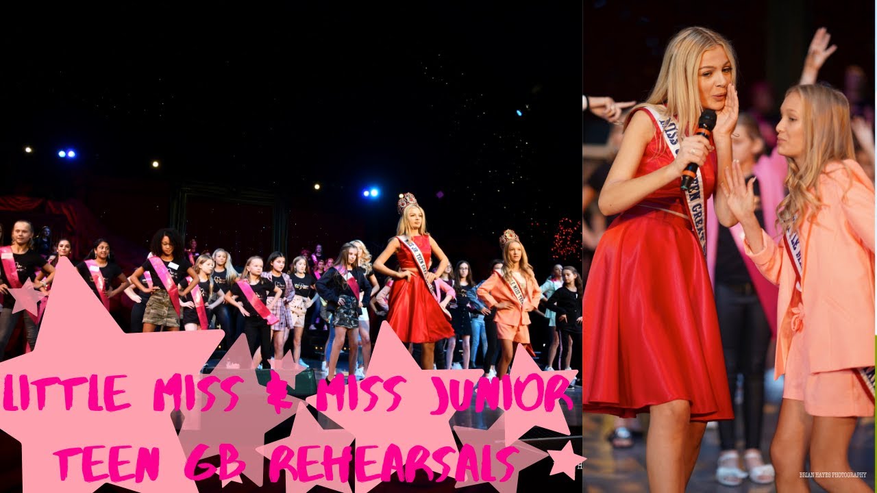 2019 Little Miss & Miss Junior Teen GB Rehearsals!