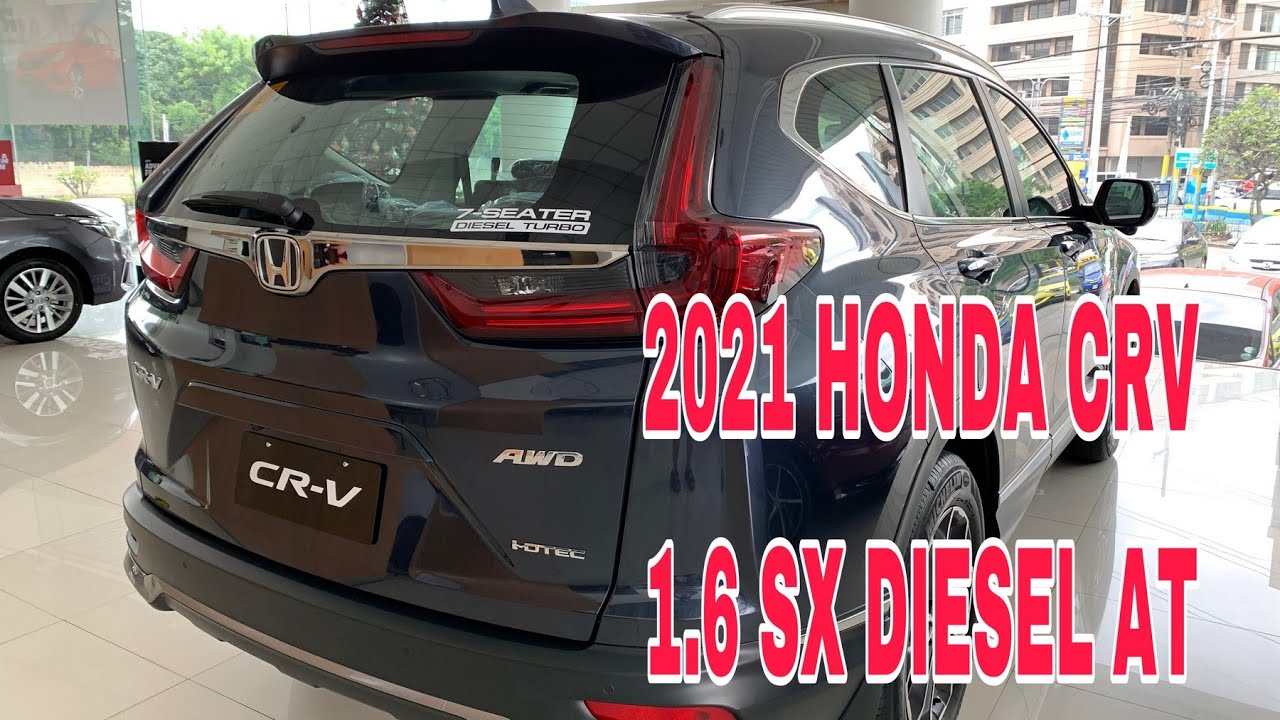 New 2021 Honda CRV 1.6SX AT Diesel/Sparkle-ph TV