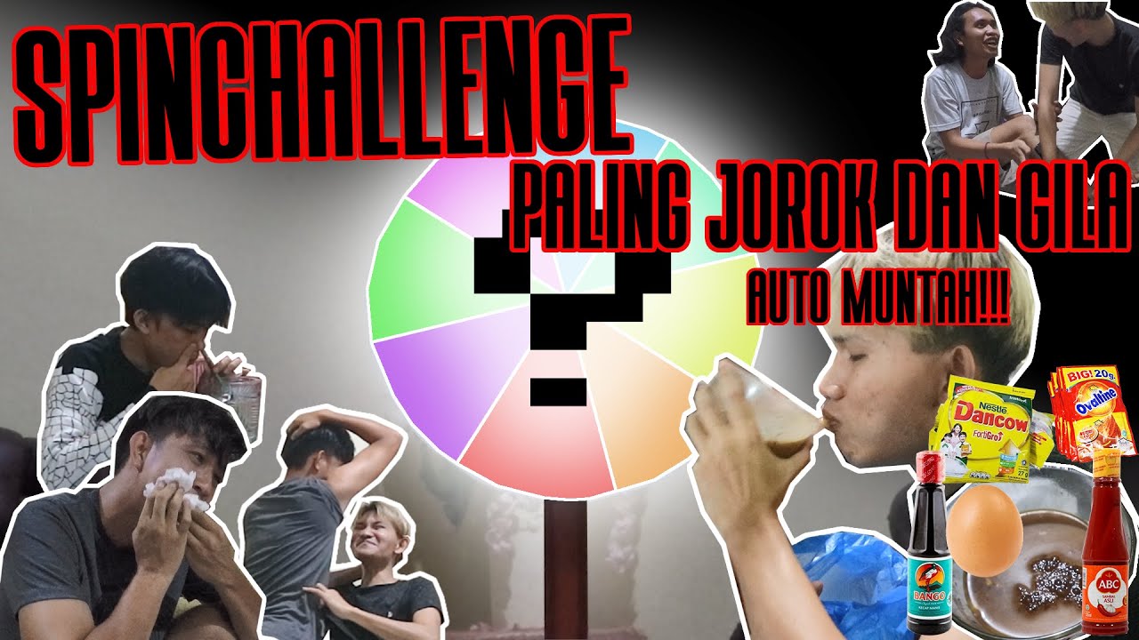 SPIN CHALLENGE PART 1 | KETIAK BARBAR !!!