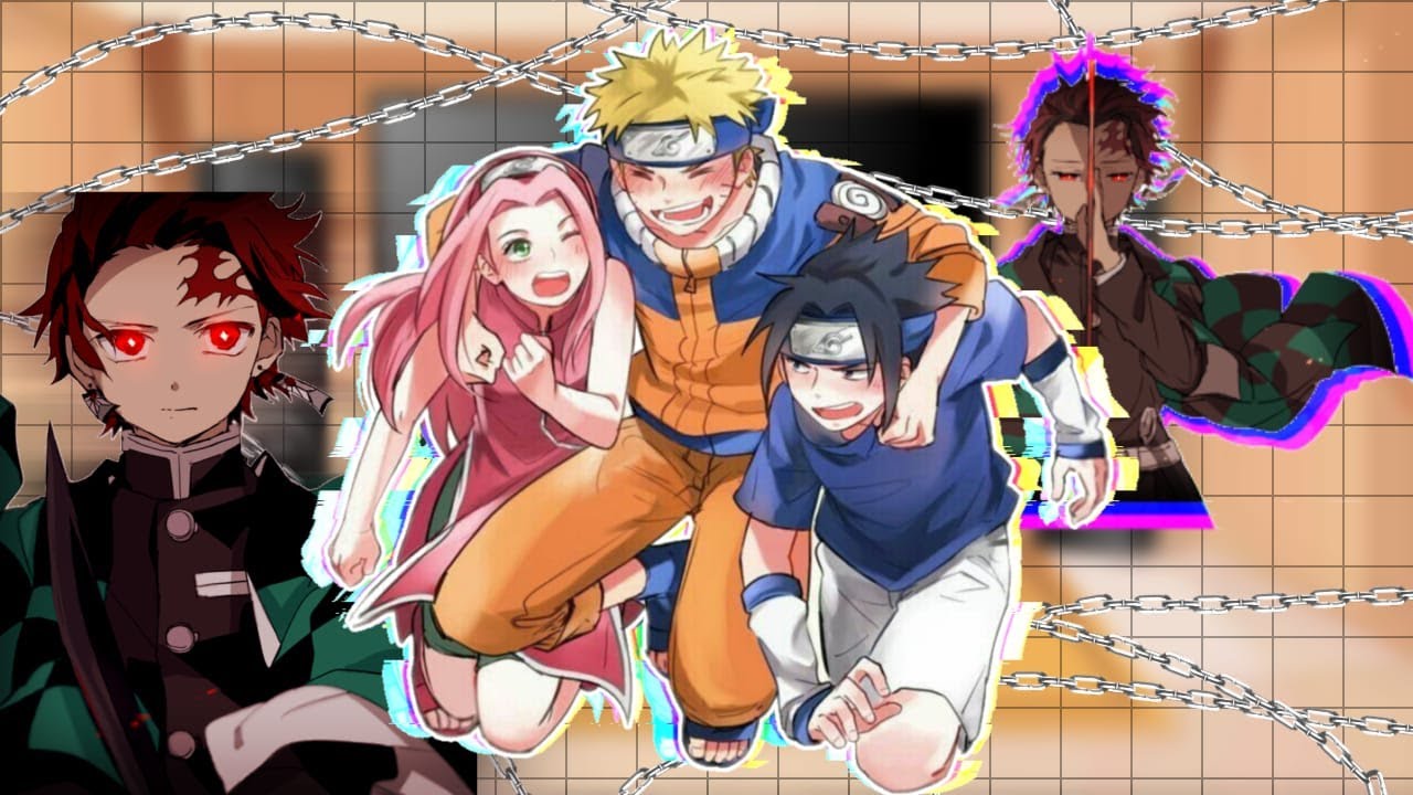 Team 7 React to past Naruto as Tanjiro||Equipo 7 reacciona al pasado de Naruto como Tanjiro (🇺🇸/🇲🇽)