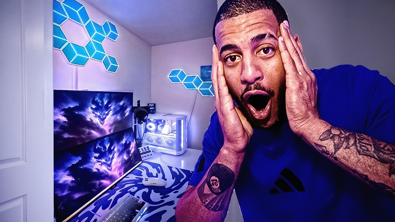 Le arme un SETUP GAMER de $10,000 a un jugador de la MLB 🇩🇴⚾