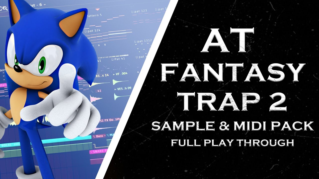 AT Fantasy Trap 2 Sample & MIDI Pack | Sample Playthrough