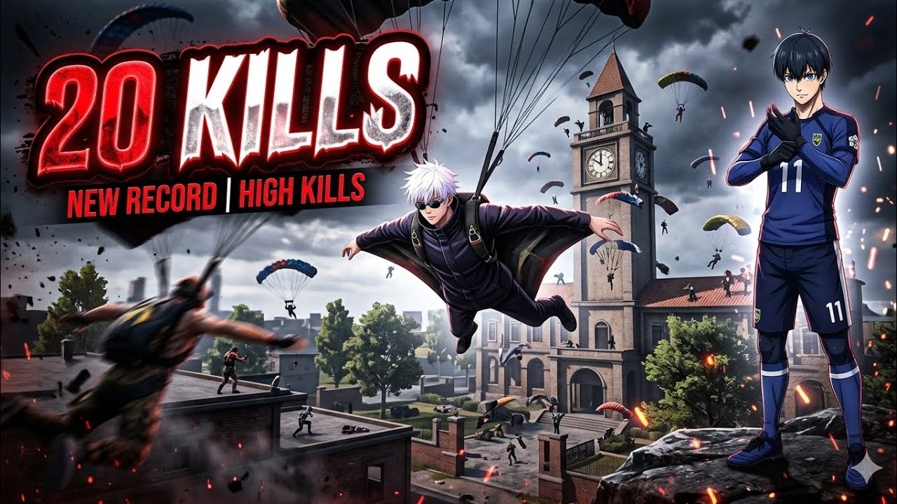 20 kills 🤯 99% Headshots | solo vs squad | Mobile 📱 Free fire 🔥