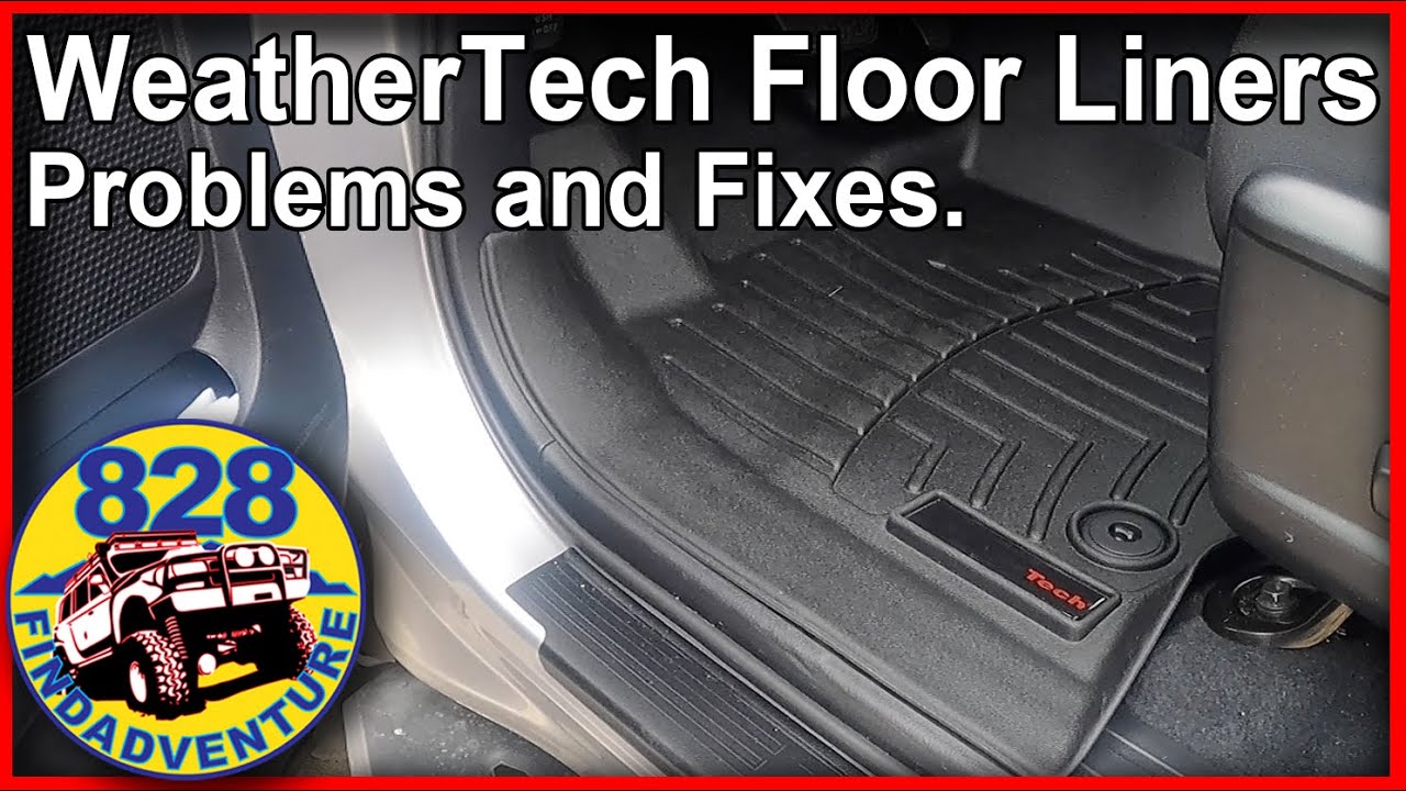 WeatherTech Floor liners, problems and fixes. Toyota Tundra install.