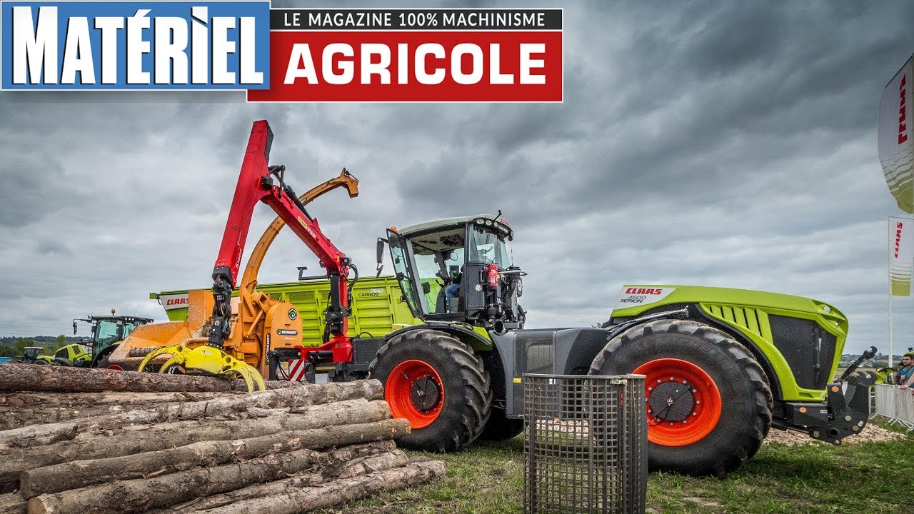 Claas Xerion 4500 & Noremat DMC 80 120 &agrave; Innov'Agri 2017 by Mat&eacute;riel Agricole