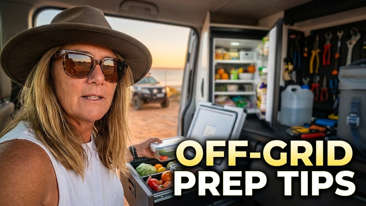 How to Prep for Going Off-Grid | Food, maintenance & water tips! | Coronation Beach, WA
