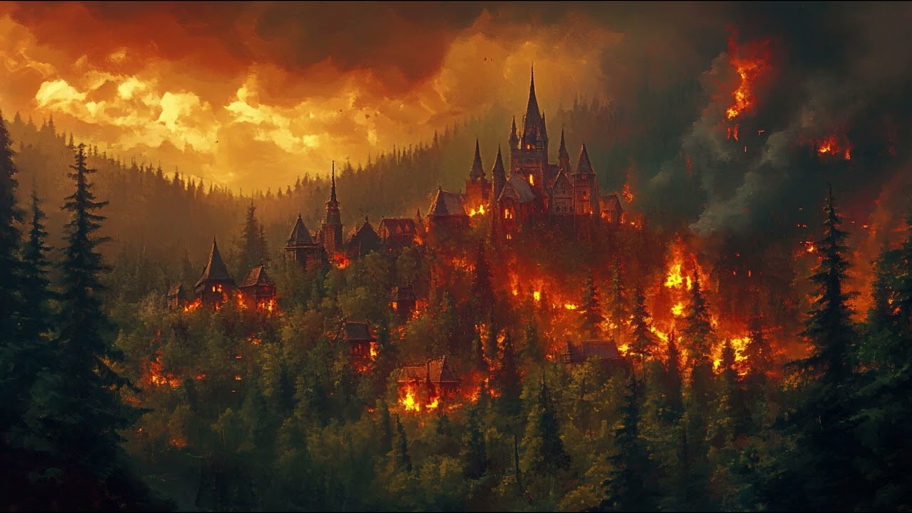 The Rising Flame 🕯️💔 | A Hauntingly Beautiful Orchestral & Piano Piece