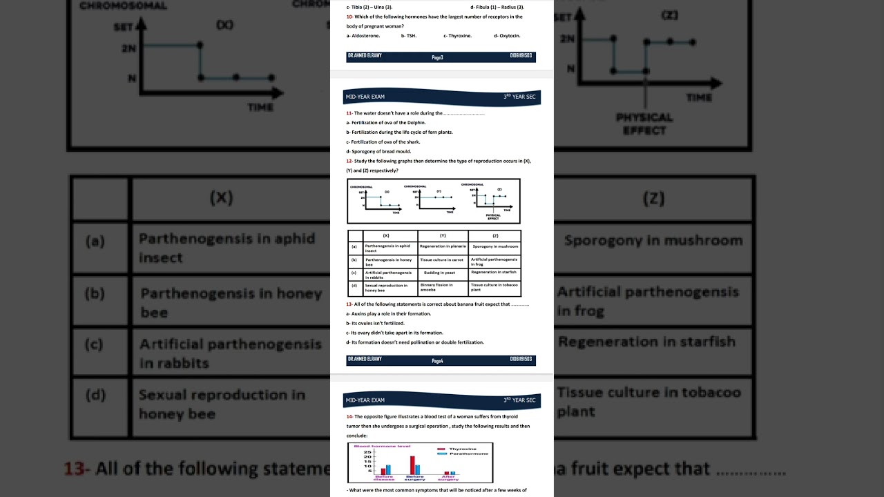 Biology Mid Year Exam 2026