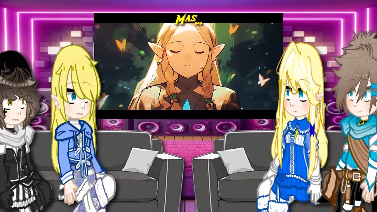 Avance de REACT a Calamidad Link The Legend of Zelda Breath of the Wild Shooter