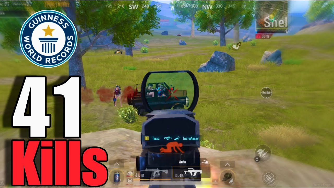 I make again world record 41 Kills solo vs squad | PUBG Mobile