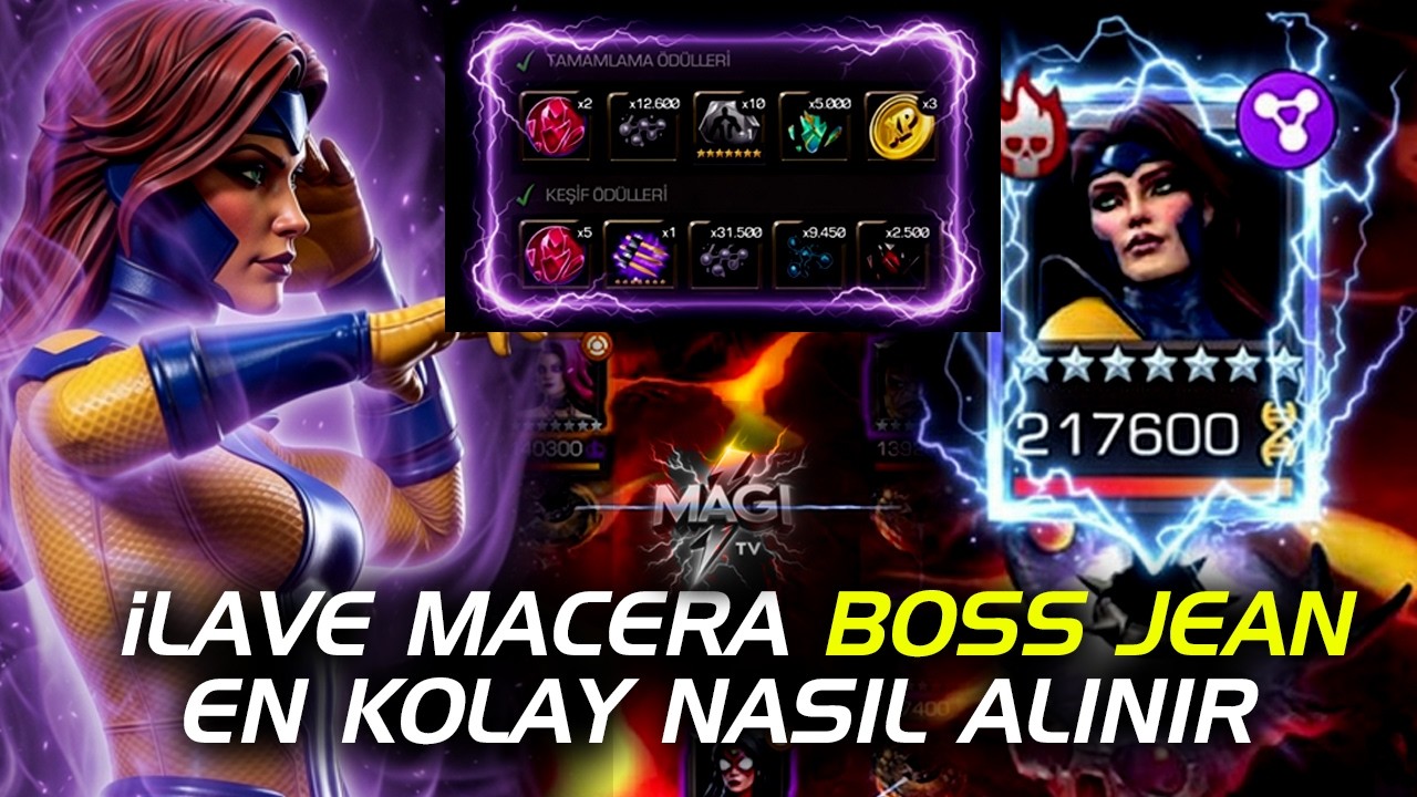 İLAVE MACERA BOSS JEAN NASIL ALINIR - MAGİ TV MCOC
