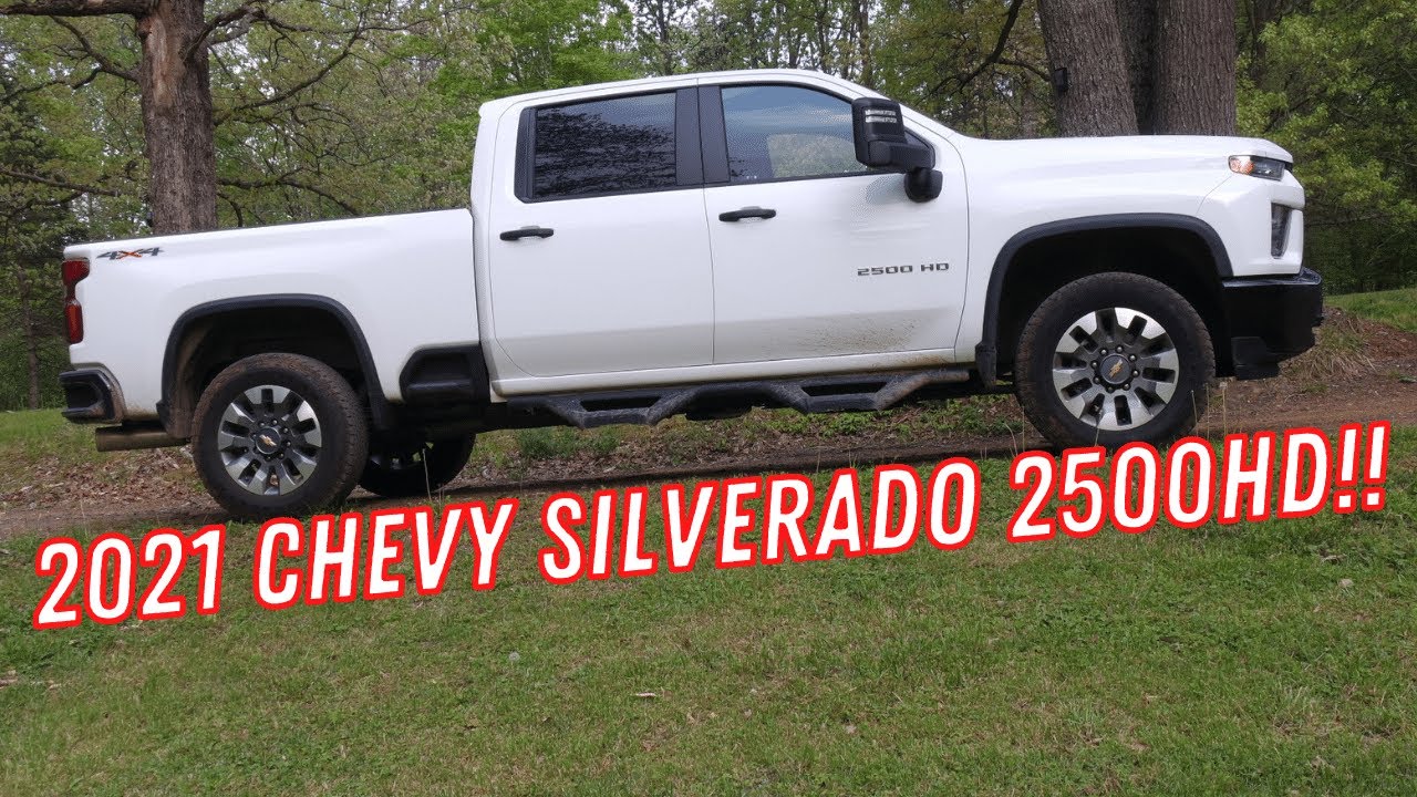 Finally bought a new truck! Here is my 2021 Chevrolet Silverado 2500HD Custom