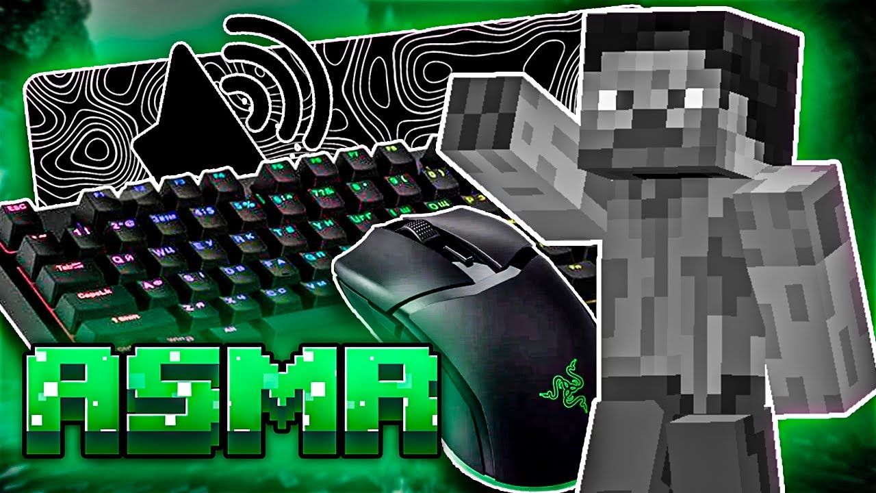 ASMR Gaming Minecraft SkyWars,  Keyboard Sounds & Mouse Sounds | by xazer