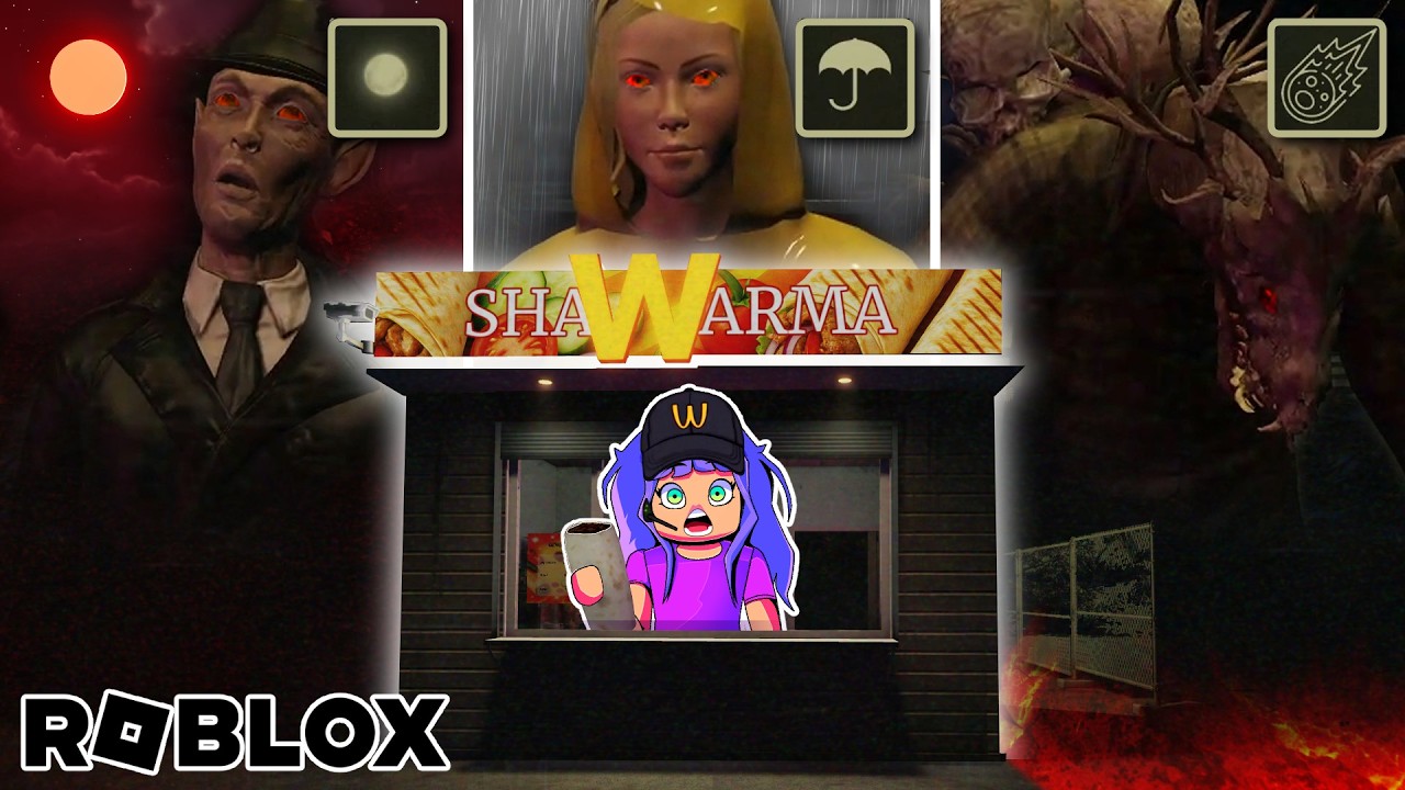 Scary Shawarma Kiosk aber das WETTER ändert sich jede Minute...