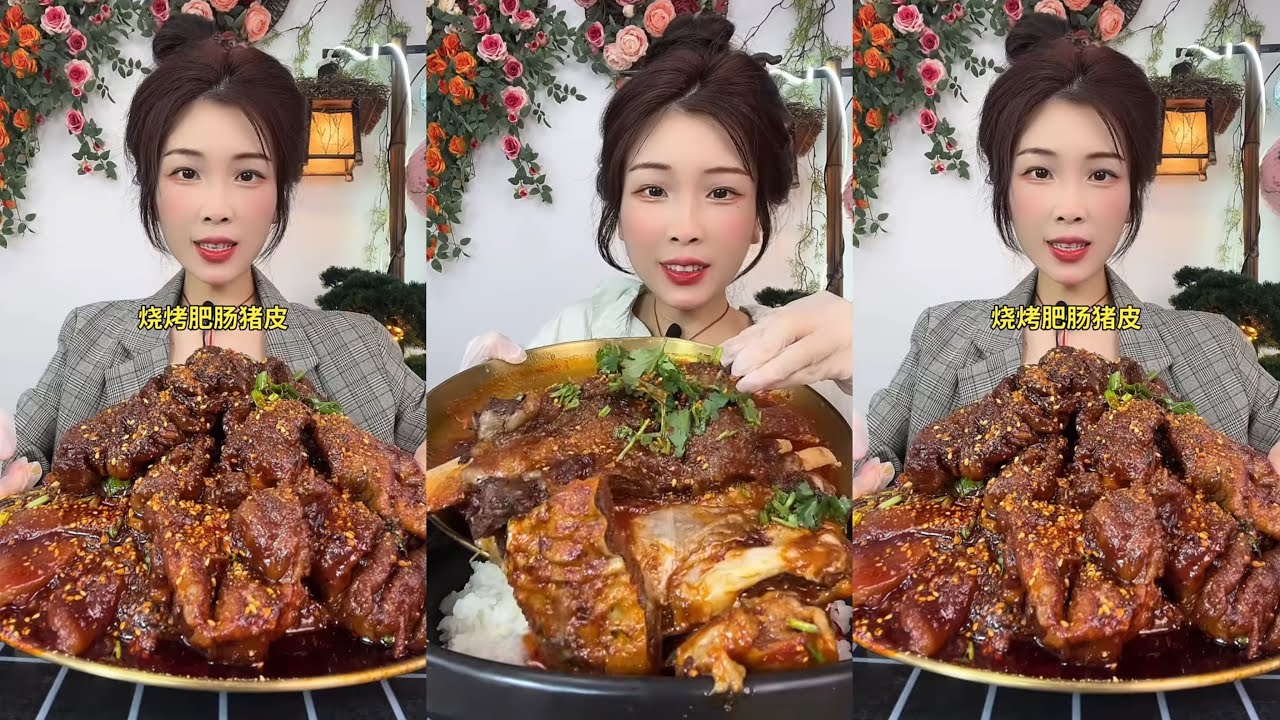 【ASMR】【MUKBANG】 DELICIOUS PORK BELLY 東坡肉 | EATING FOOD SHOW | CHINESE MUKBANG | 食べ | 吃播 LOVE EAT