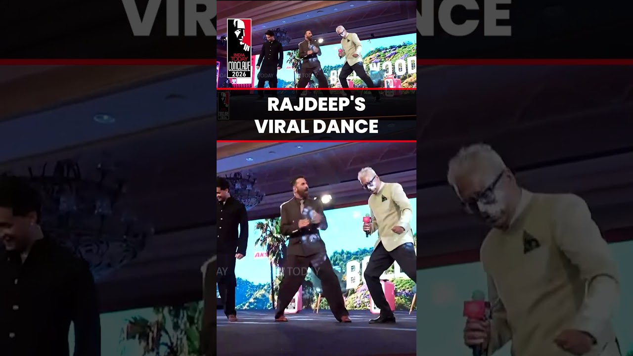 Must Watch: Rajdeep Sardesai&rsquo;s Viral Groove Moment | Akshay Kumar | India Today Conclave 2026