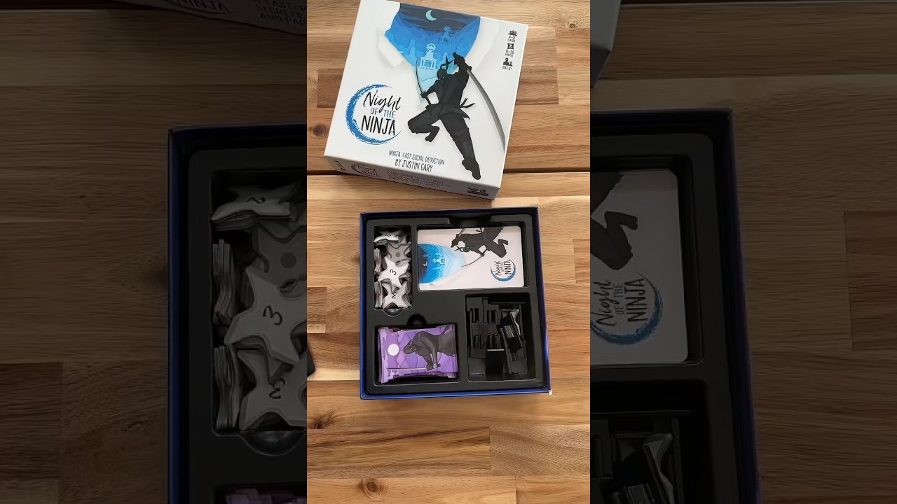 Night of the Ninja! #gaming #boardgame #game #tabletopgames #boardgamegeek #partygame