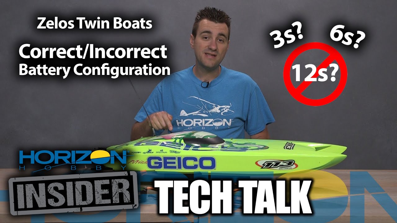 Horizon Insider Tech Talk: How To Wire Your Pro Boat Miss GEICO Zelos 36