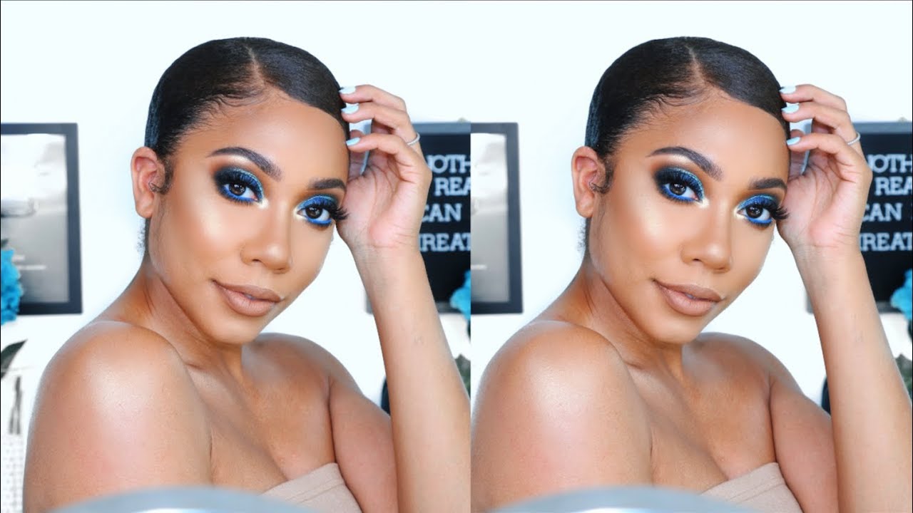 LET'S GET CREATIVE USING BLUE! | FACEOVERMATTER