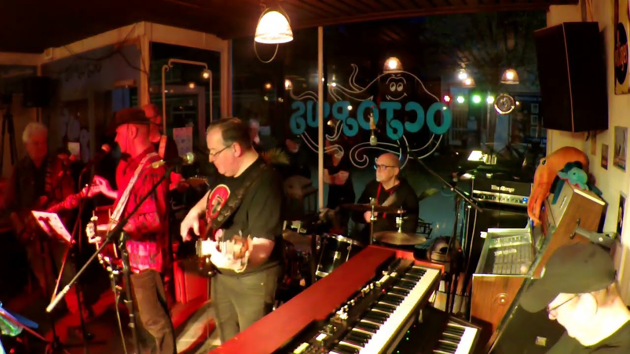 Session von Octopus Garden Band (OGB) und St. Jürgen Blues Band (SJBB) im Bistro 