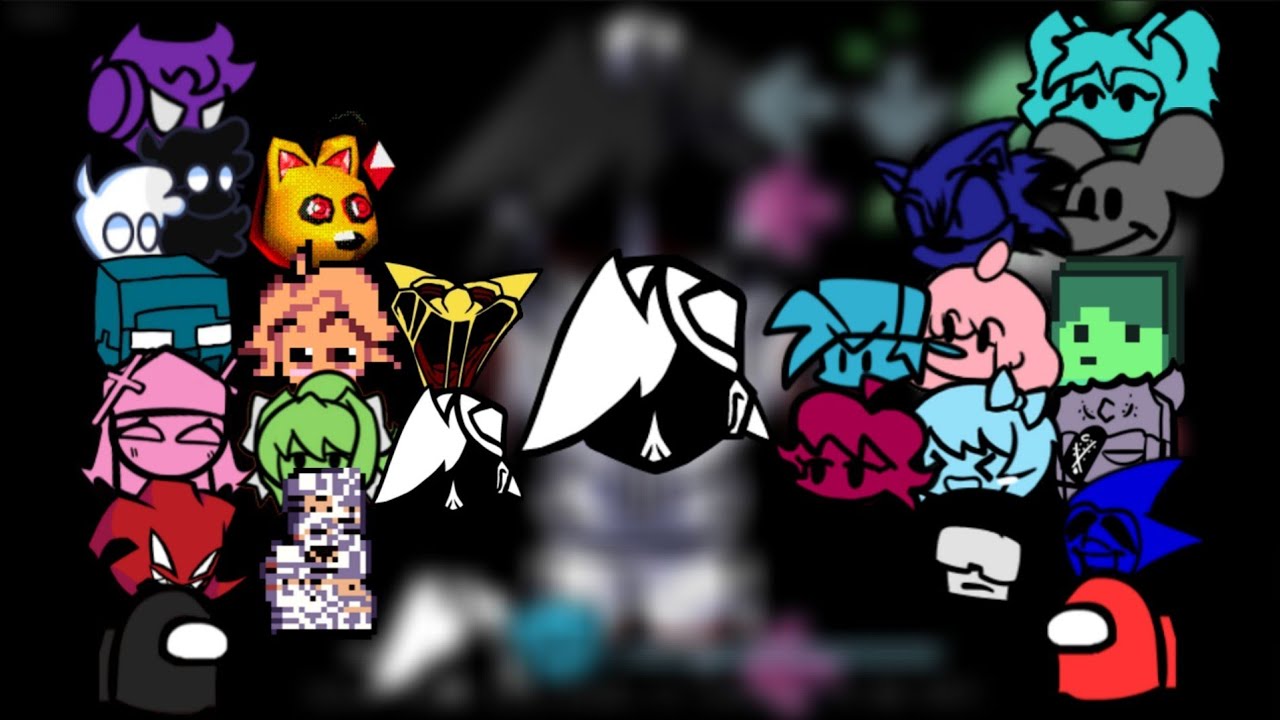 FNF Monochrome but Everyone is Dead (Monochrome but Every Turn a Different Character Is Used)