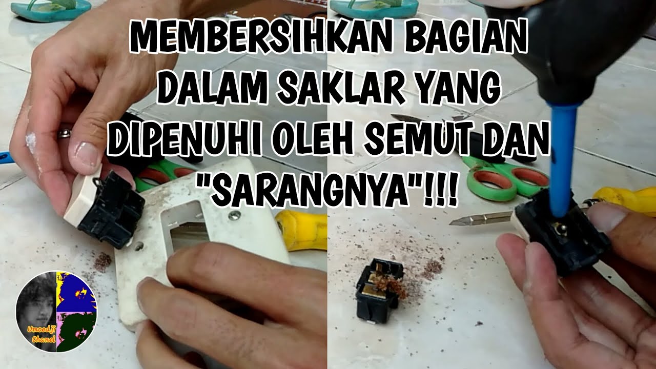 Cara mengganti atau memperbaiki saklar tunggal broco