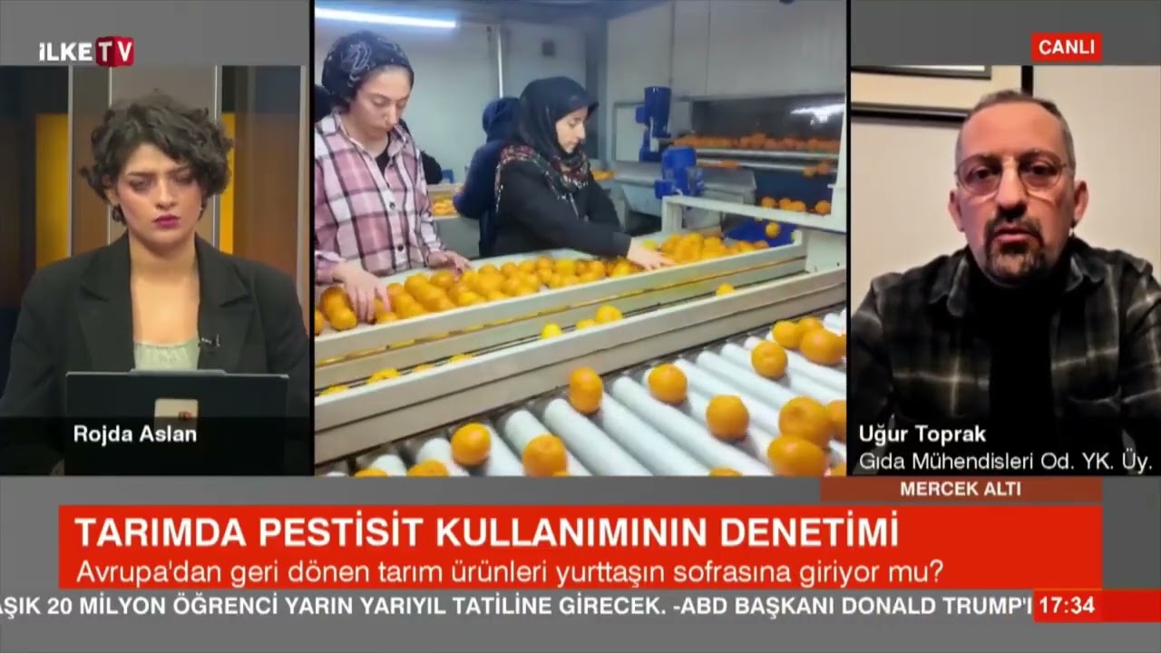 Sofranızdaki Gizli Tehlike: Pestisitler!