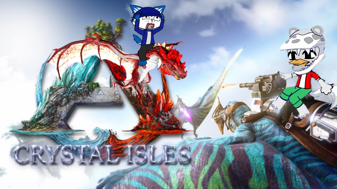 Ark Survival Evolved: Crystal Isles. With Kruxy!