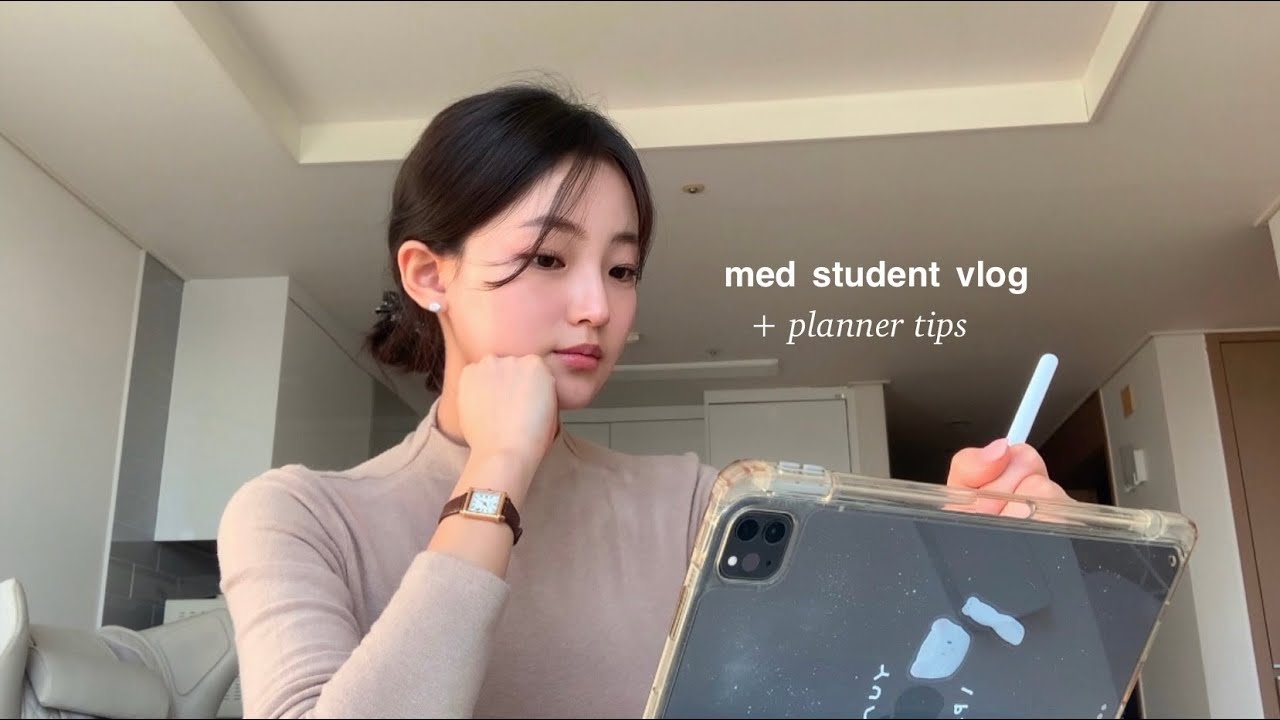 med student vlog: Leaving all my anxiety here + daily planning tips