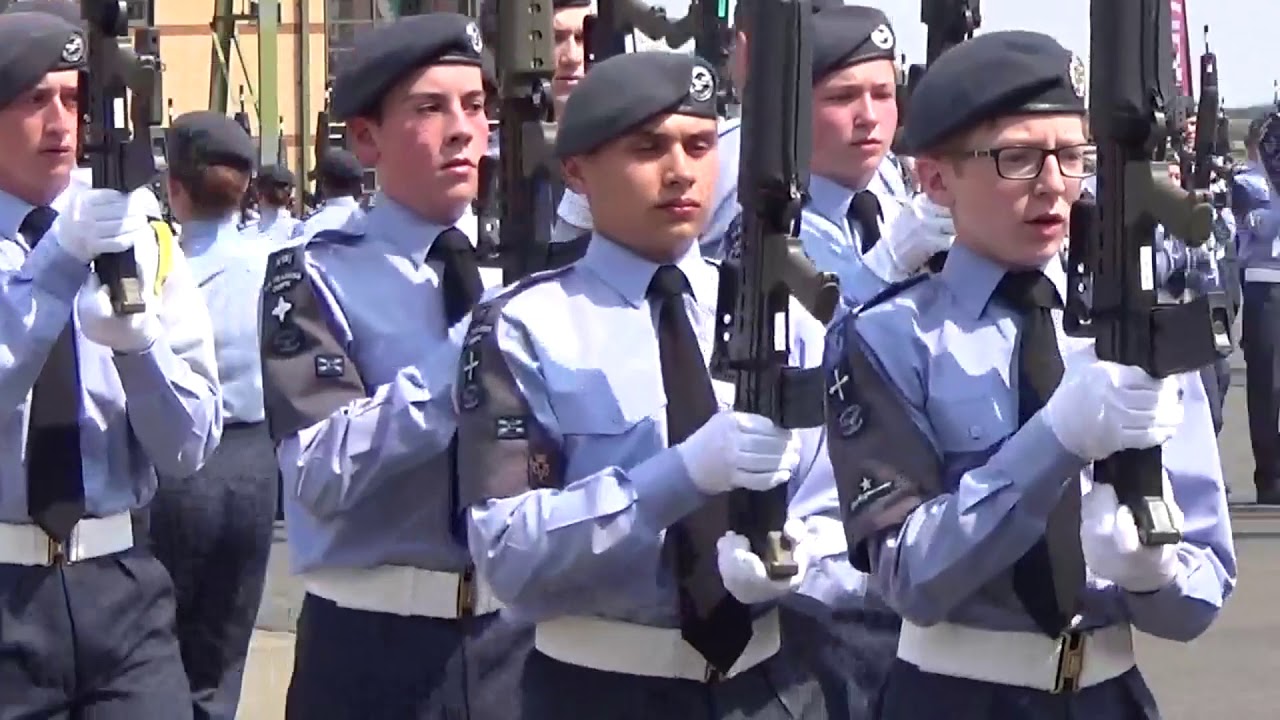 Royal Air Force Air Cadets Drill and Ceremonial Camp 2018  - Continuity drill routine