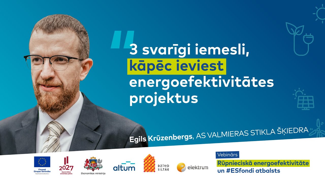 Vai energoefektivitāte atmaksājas? | AS “Valmieras stikla škiedra”
