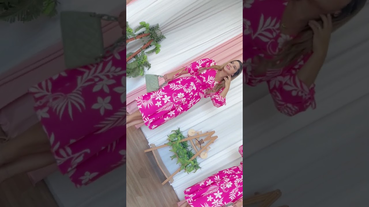 Vestido crepe soltinho godê moda modesta 