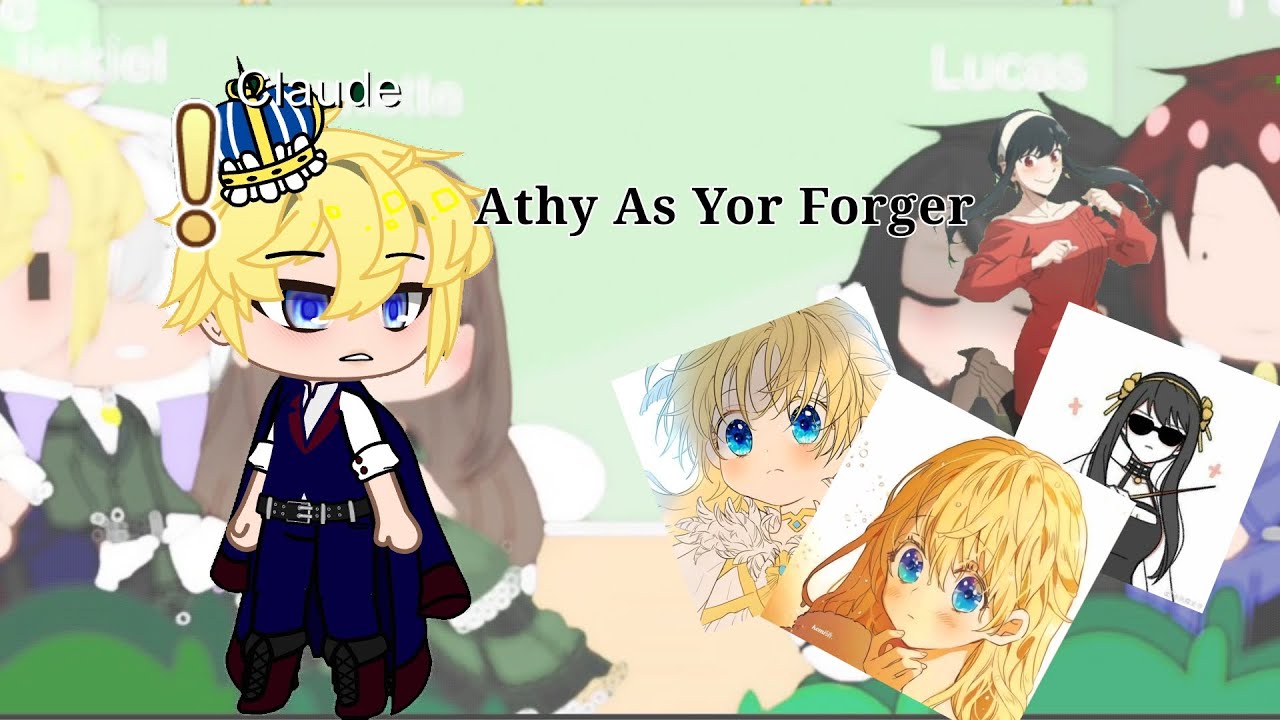 WMMAP react to Athy as Yor Forger part 1 by [Lia_YT]