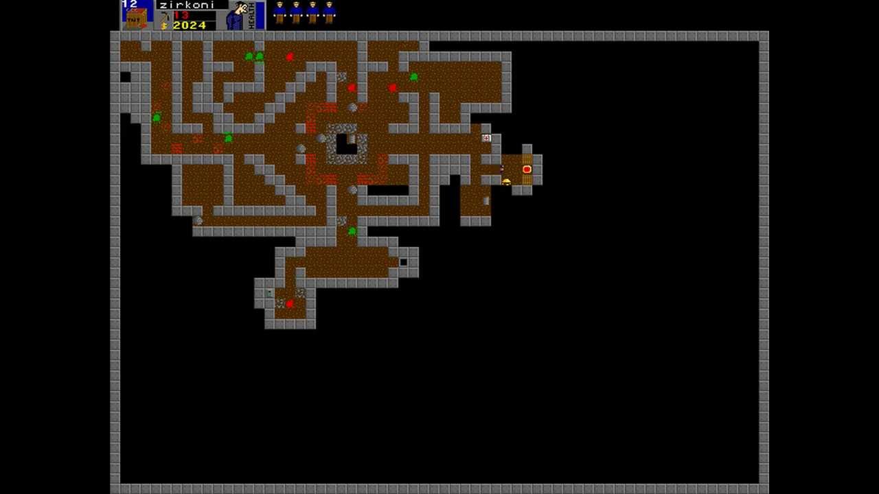 DOS Game: Mine Bombers