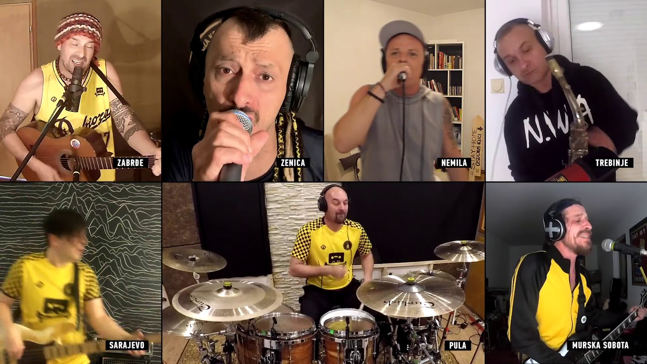 Dubioza Kolektiv -  Suada - Plavi orkestar Cover (Live at Quarantine Show)
