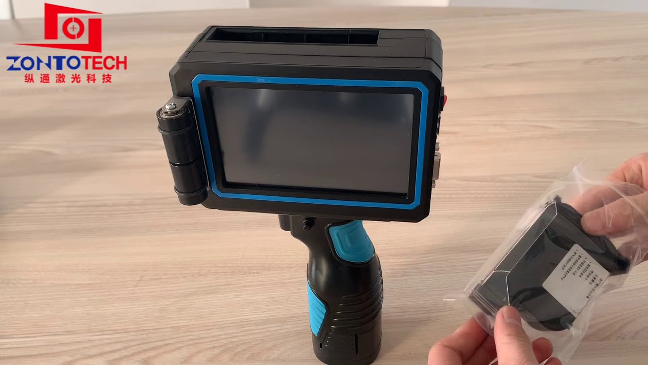 1. Handheld inkjet printer instructions: ink cartridges