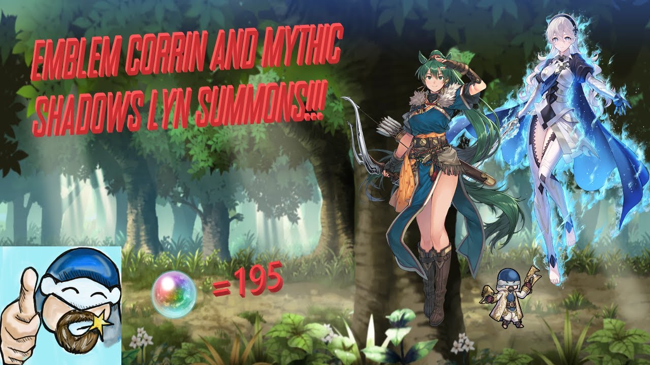 Emblem Corrin and Mythic Derby Lyn Summons!!!