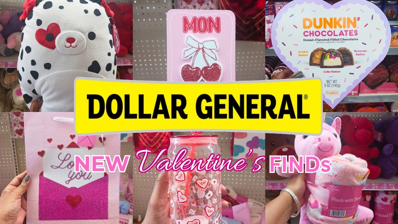 Новые товары Dollar General ко Дню святого Валентина ❤️ | Веселые и недорогие украшения и подарки